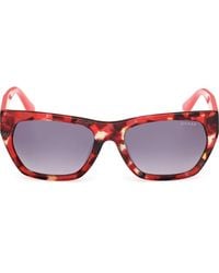 Guess - Geometric Sunglasses - Lyst