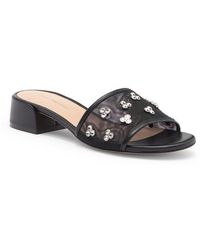 Stuart Weitzman - Tammy Crystal Slide Sandal - Lyst