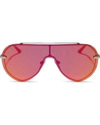 DIFF - Imani 139Mm Gradient Shield Sunglasses - Lyst