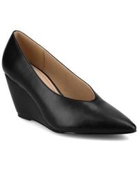 Journee Collection - Danika Pointed Toe Pump - Lyst