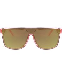 Hurley - Flat Top Shield 130mm Polarized Sunglasses - Lyst