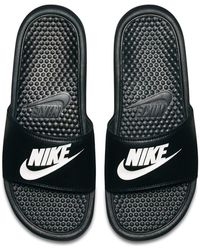 nike cushioned sliders