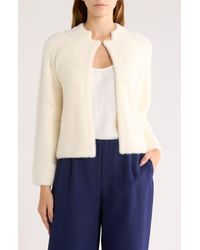 Love By Design - Misty Eyelash Cardigan - Lyst