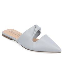 Journee Collection - Enniss Flat Mule - Lyst