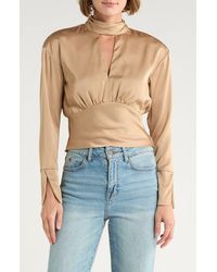 Parker - The Long Sleeve Keyhole Top - Lyst