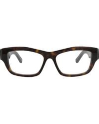 Balenciaga - 54Mm Rectangular Optical Glasses - Lyst