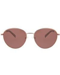 Hurley - 59Mm Polarized Round Sunglasses - Lyst