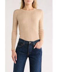 Twp - First Base Long Sleeve Knit Top - Lyst