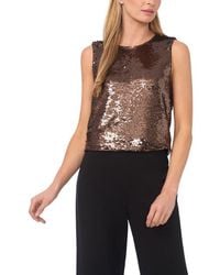 Halogen® - Sequin Shell Top - Lyst