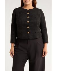 Gemma  Jane - Faux Suede Jacket - Lyst