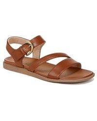 Naturalizer - Jayvee Faux Leather Ankle-Strap Sandals - Lyst