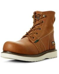 Ariat - Rebar Wedge 6-Inch Waterproof Work Boot - Lyst
