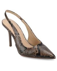 Journee Collection - Elenny Slingback Stiletto Pump - Lyst