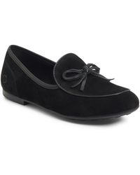 born black loafers