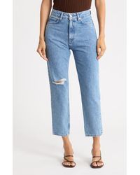 BOSS - Straight Leg Jeans - Lyst