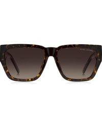 Marc Jacobs - 57mm Gradient Square Sunglasses - Lyst