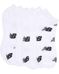 new balance men's socks black