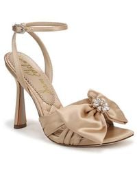 Sam Edelman - Lexi Bow Ankle Strap Sandal - Lyst