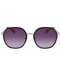 Longchamp - Roseau 58Mm Gradient Rectangular Sunglasses - Lyst