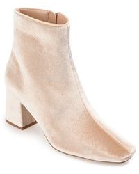 Journee Collection - Hazara Block Heel Bootie - Lyst