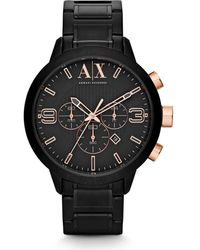 ARMANI EXCHANGE - Round Chronograph Bracelet Watch, 47Mm - Lyst