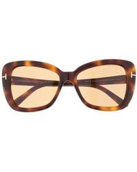 Tom Ford - Maeve 55Mm Butterfly Sunglasses - Lyst