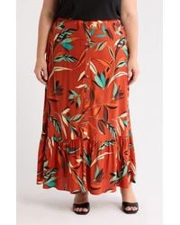DR2 by Daniel Rainn - Button Front Maxi Skirt - Lyst