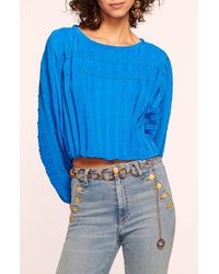 Ramy Brook - Macy Pleated Bubble Top - Lyst