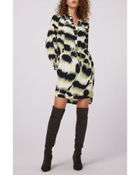 Diane von Furstenberg - Sonoya Long Sleeve High-Low Dress - Lyst