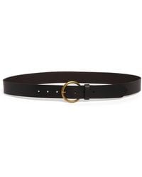 Frye - Flat Leather Belt - Lyst