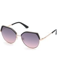 Guess - 58Mm Geometric Sunglasses - Lyst