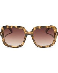 DIFF - 54Mm Square Sunglasses - Lyst