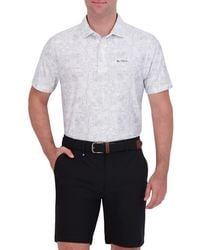 Ben Sherman - Collage Print Stretch Tech Polo - Lyst