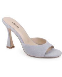 L'Agence - Avery Slide Sandal - Lyst