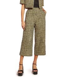 English Factory - Premium Tweed Culotte Pants - Lyst