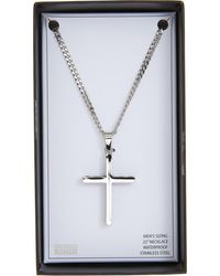 Nordstrom Rack - Waterproof Edge Cross Pendant Necklace - Lyst