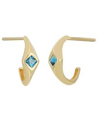 Bony Levy - 14K Half Hoop Earrings - Lyst