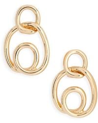 Leith - Intertwined Drop Earrings - Lyst