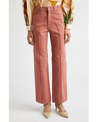 Ulla Johnson - Agatha Mid Rise Straight Leg Jeans - Lyst