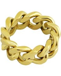 Rebel - Chain Band Ring - Lyst