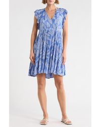 Elan - Ruffle Tiered Cover-Up Dress - Lyst