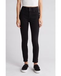 Seven7 - High Waist Curvy Straight Leg Jeans - Lyst