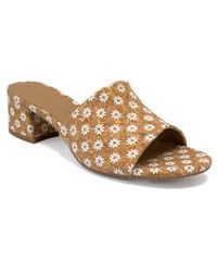 Square Toe Comfort Sandals Aerosoles Women's Demi Heeled Slingback