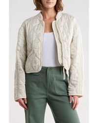 Blank NYC - Quilted Jacket - Lyst