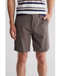 Slate & Stone - Seersucker Cotton Shorts - Lyst