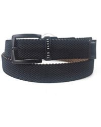 Ted Baker - Reversible Web Stretch Belt - Lyst