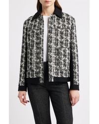 BOSS - Joloria Tweed Jacket - Lyst