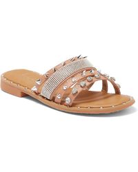 Women's Nicole Miller Flat sandals from $20 | Lyst