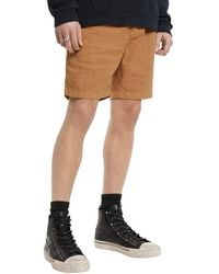 John Varvatos - Benson Linen Blend Drawstring Shorts - Lyst