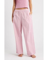 Open Edit - Cotton Boxer Sleepwear Pants - Lyst